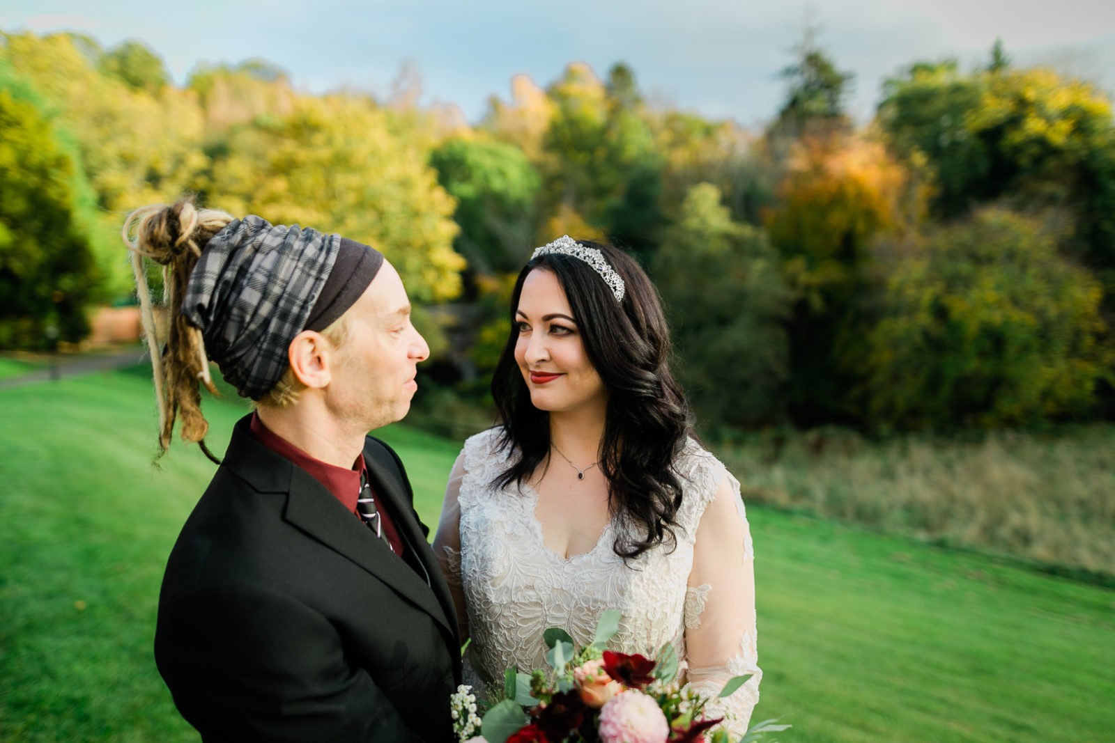 Jen Mathews My Beauty Bunny Wedding in Scotland- Hair and Makeup by AMM Team - Photography by Lauren McGlynn