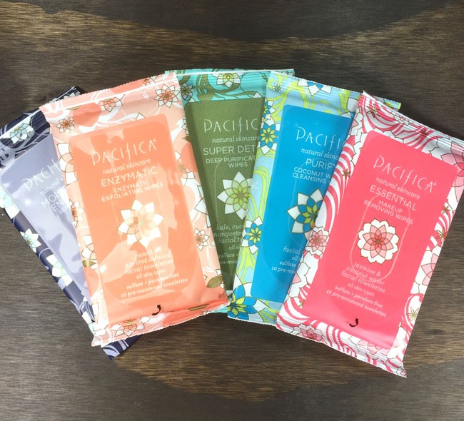Pacifica Travel Wipes