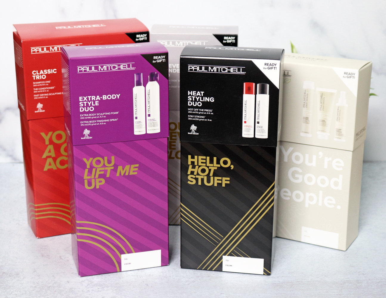 Paul Mitchell cruelty free holiday gift sets 2020